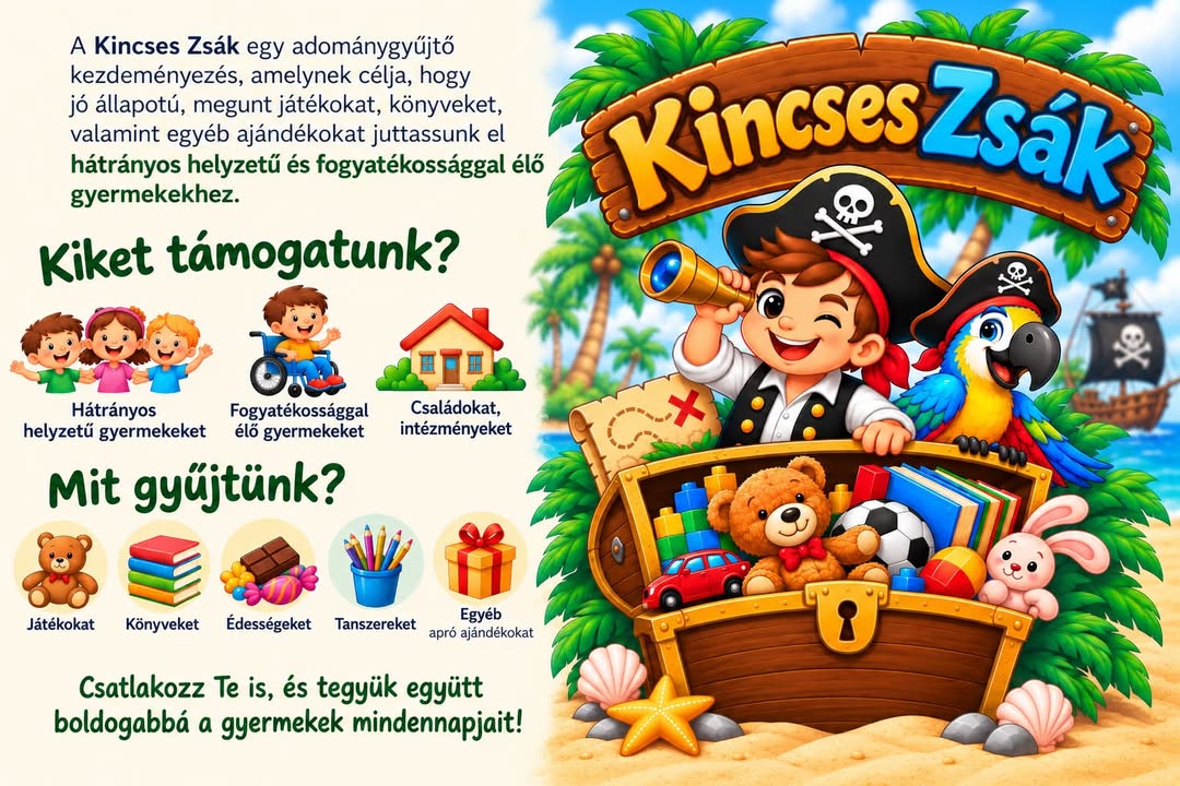 Kincses Zsák Játékmentő Akció